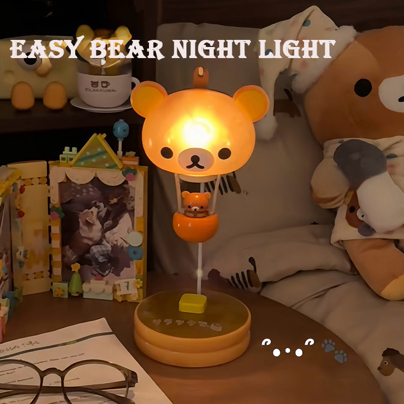 Bedroom Lighting Decor Ideas - Rilakkuma ballon veilleuse avec Base en