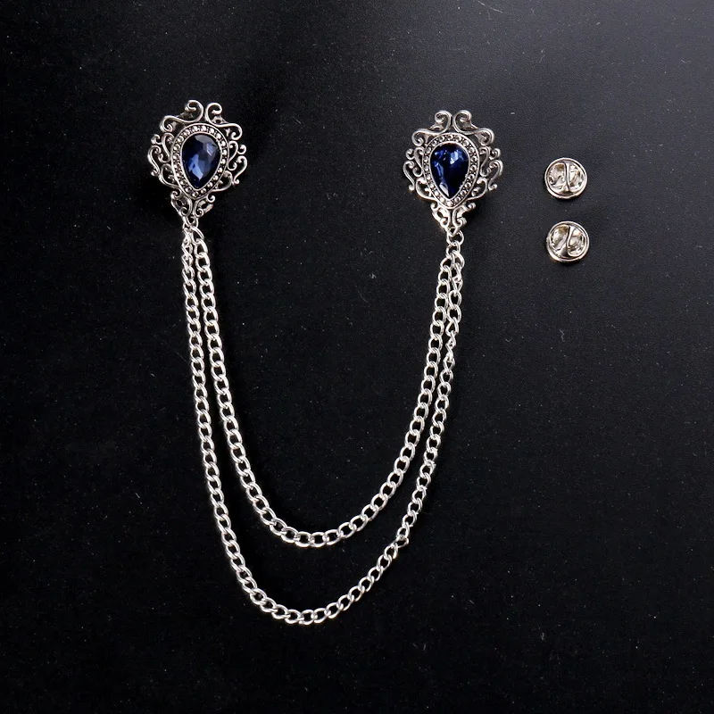 Elegant Decor & Lighting Llc - Grande broche en alliage de strass