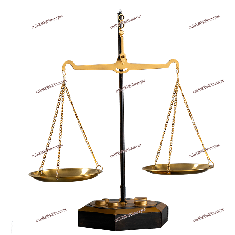 Office Lighting Decor - Balance décorative en métal, style nordique