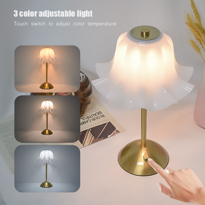 Bedroom Lighting Decor Ideas - Lampe de table LED moderne, lampe