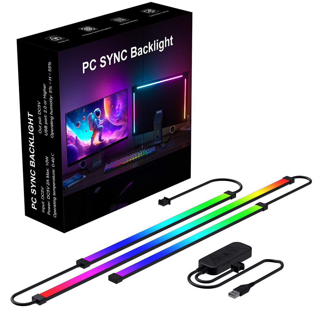 Ambient Lighting Decor For Room - Bande LED RGB couleur de rêve,