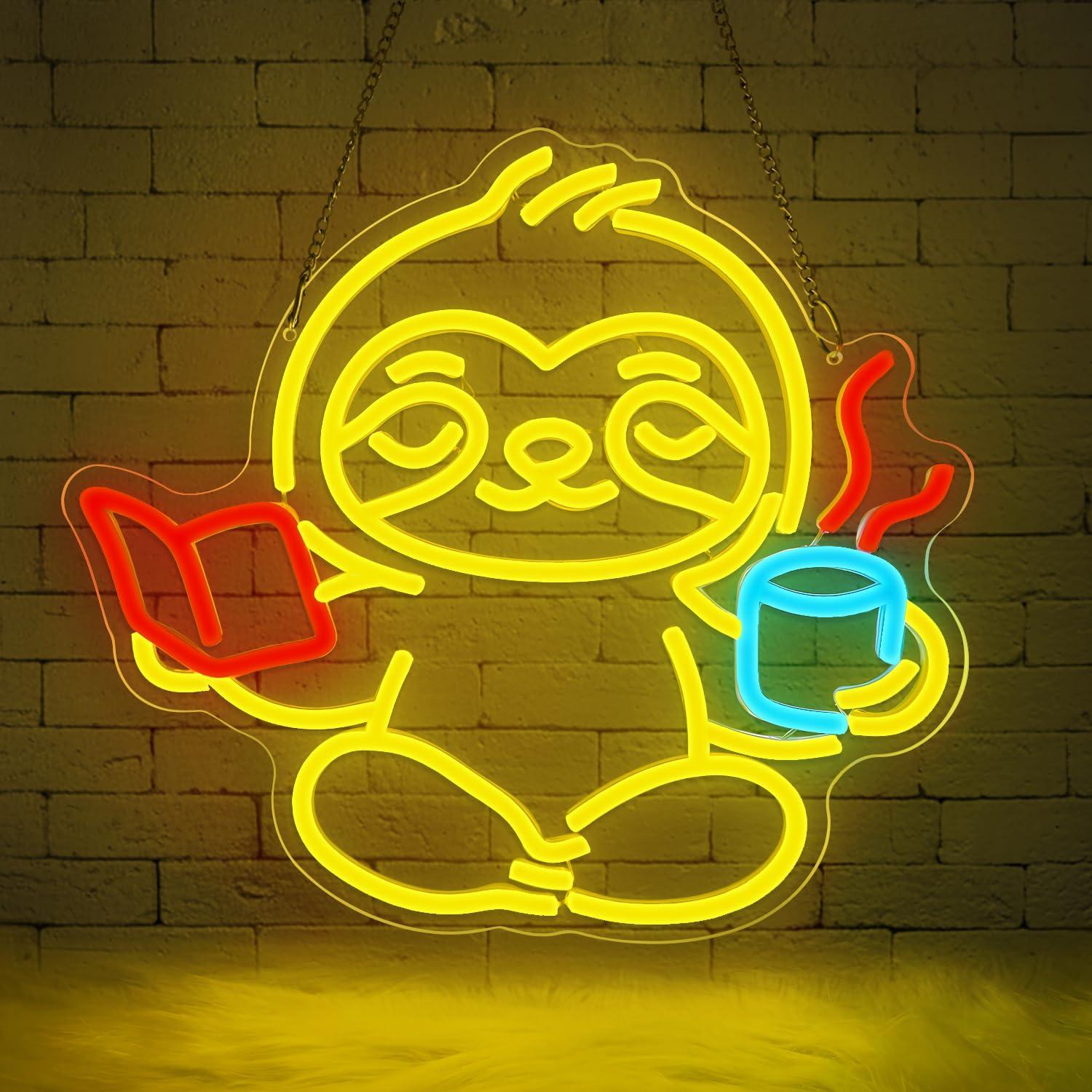 Office Lighting Decor - Lampe néon LED USB à intensité
