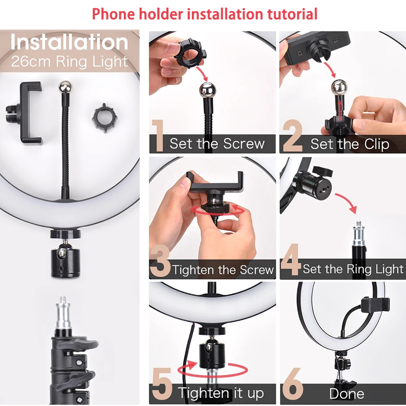 Anneau lumineux LED pour selfi - Lighting Gallery avis et prix