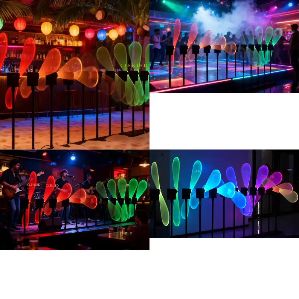 Ventilateur à LED RGB à rotati - Decor Lighting Fans avis et prix