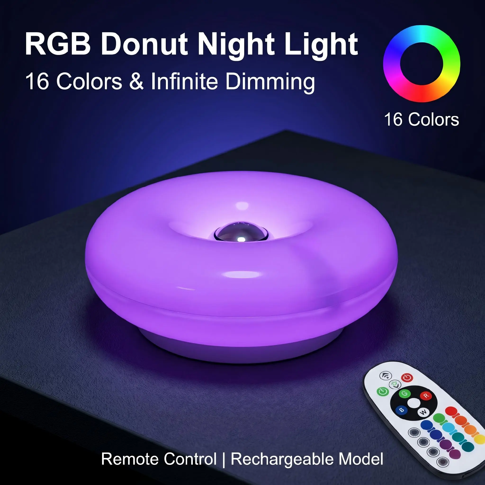 Lampe Donut RGB, lampe de chev - Ambient Lighting Decor For Room avis et prix