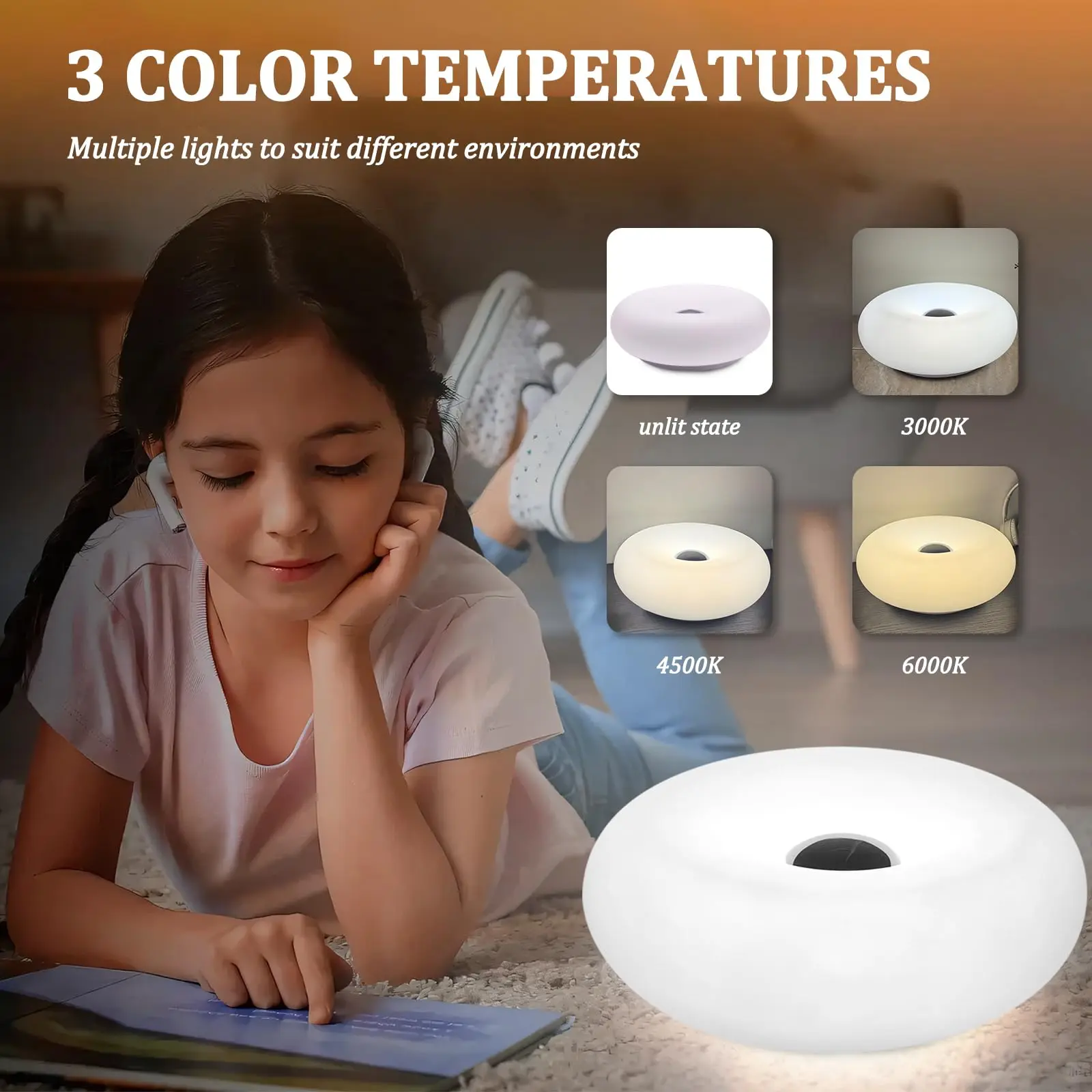 Lampe Donut RGB, lampe de chev - Ambient Lighting Decor For Room avis et prix