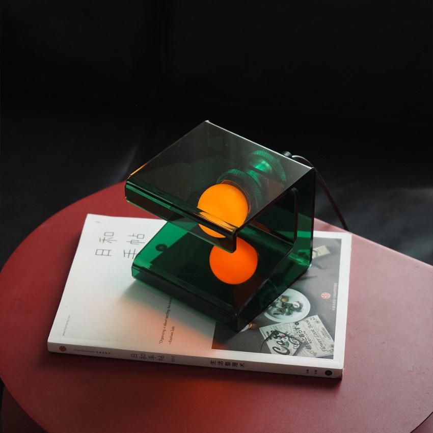 Lampe de table cube moderne en - Ambient Lighting Decor For Room avis et prix