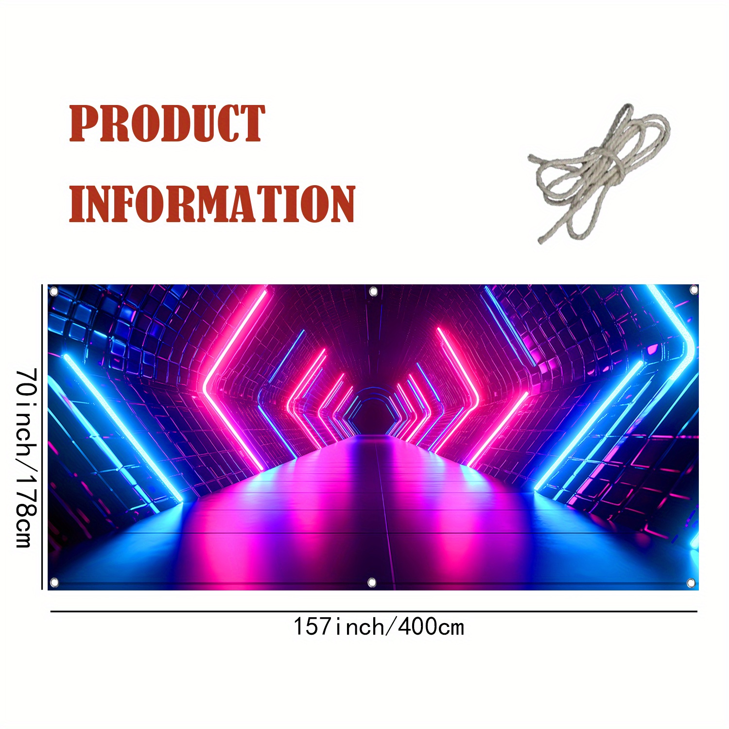 Tunnel de temps futur créatif  - Garage Lighting Decor avis et prix