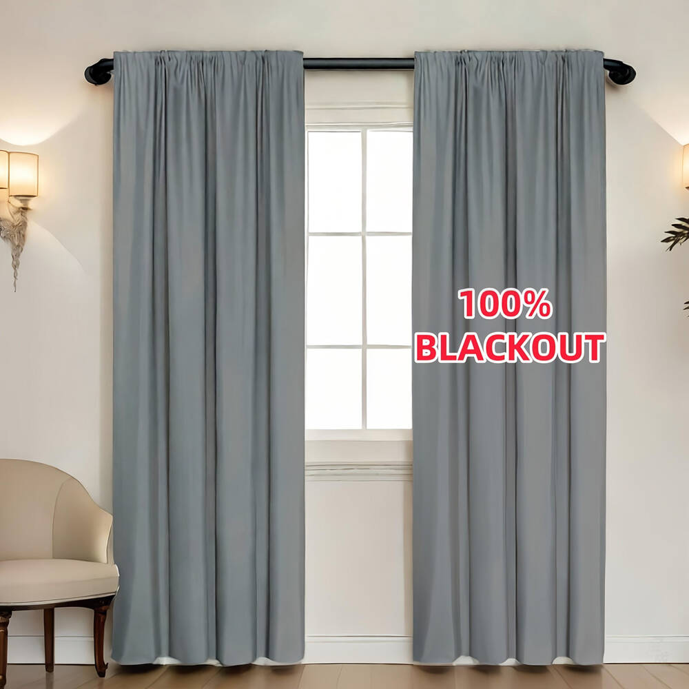1 rideau occultant à 100 % ave - Lighting Decor Ideas avis et prix