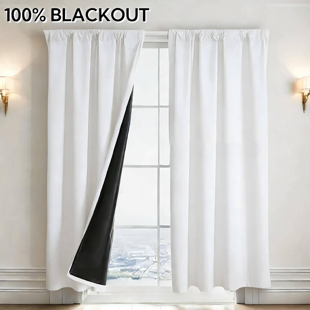 1 rideau occultant à 100 % ave - Lighting Decor Ideas avis et prix