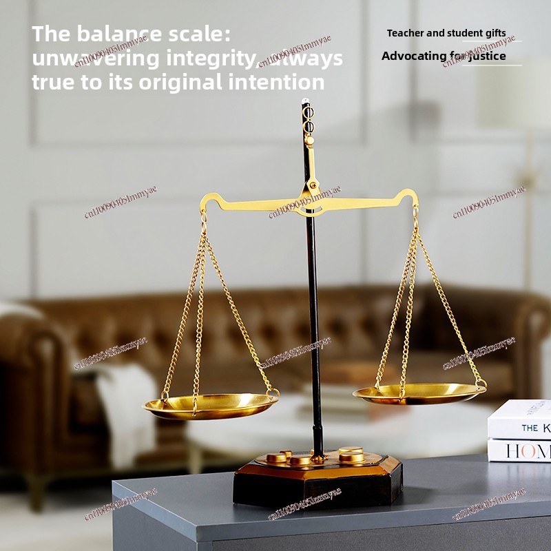 Balance décorative en métal, s - Office Lighting Decor avis et prix