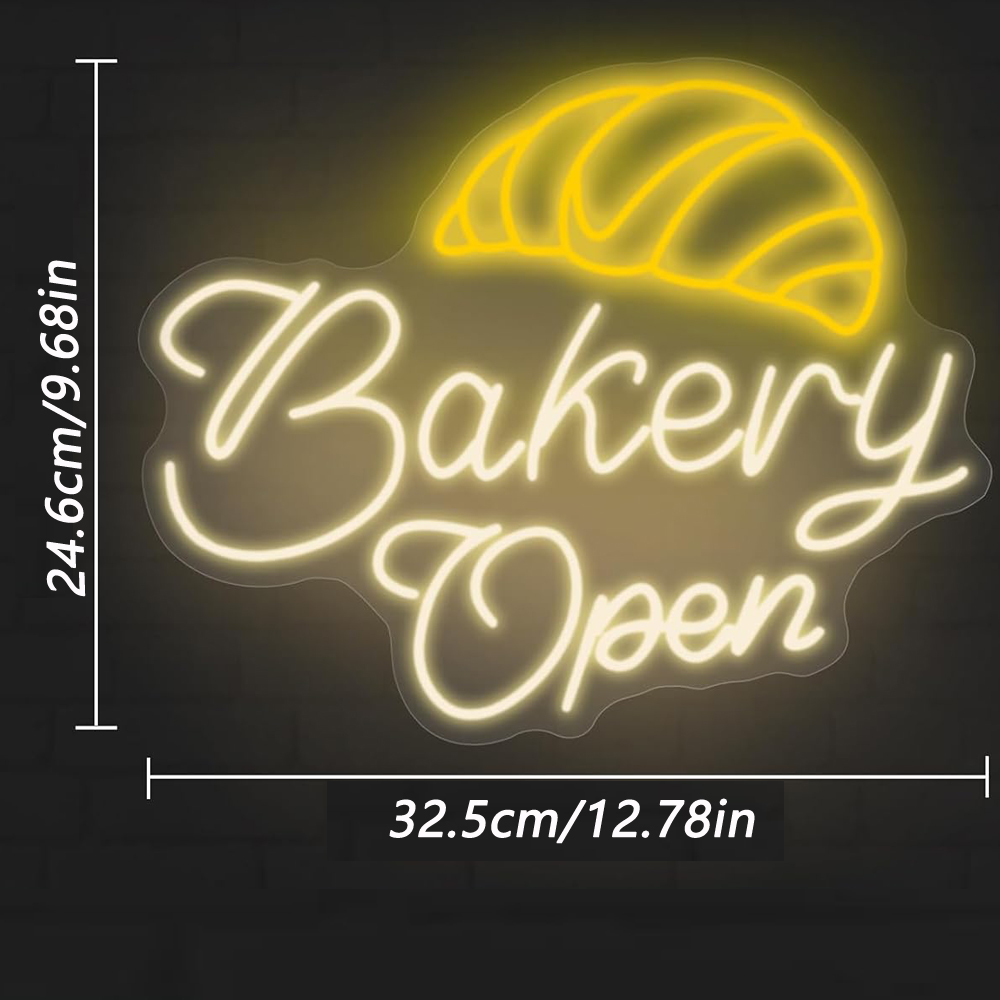Néons ouverts pour boulangerie - Bedroom Lighting Decor Ideas avis et prix