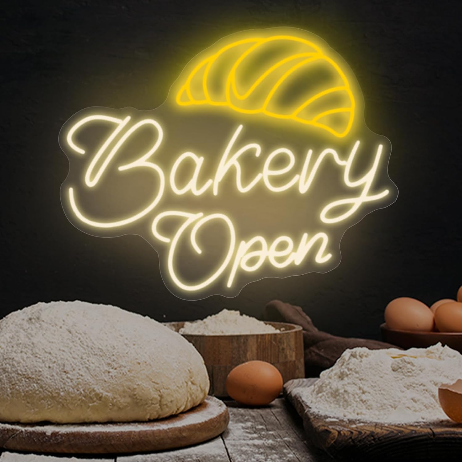 Néons ouverts pour boulangerie - Bedroom Lighting Decor Ideas avis et prix