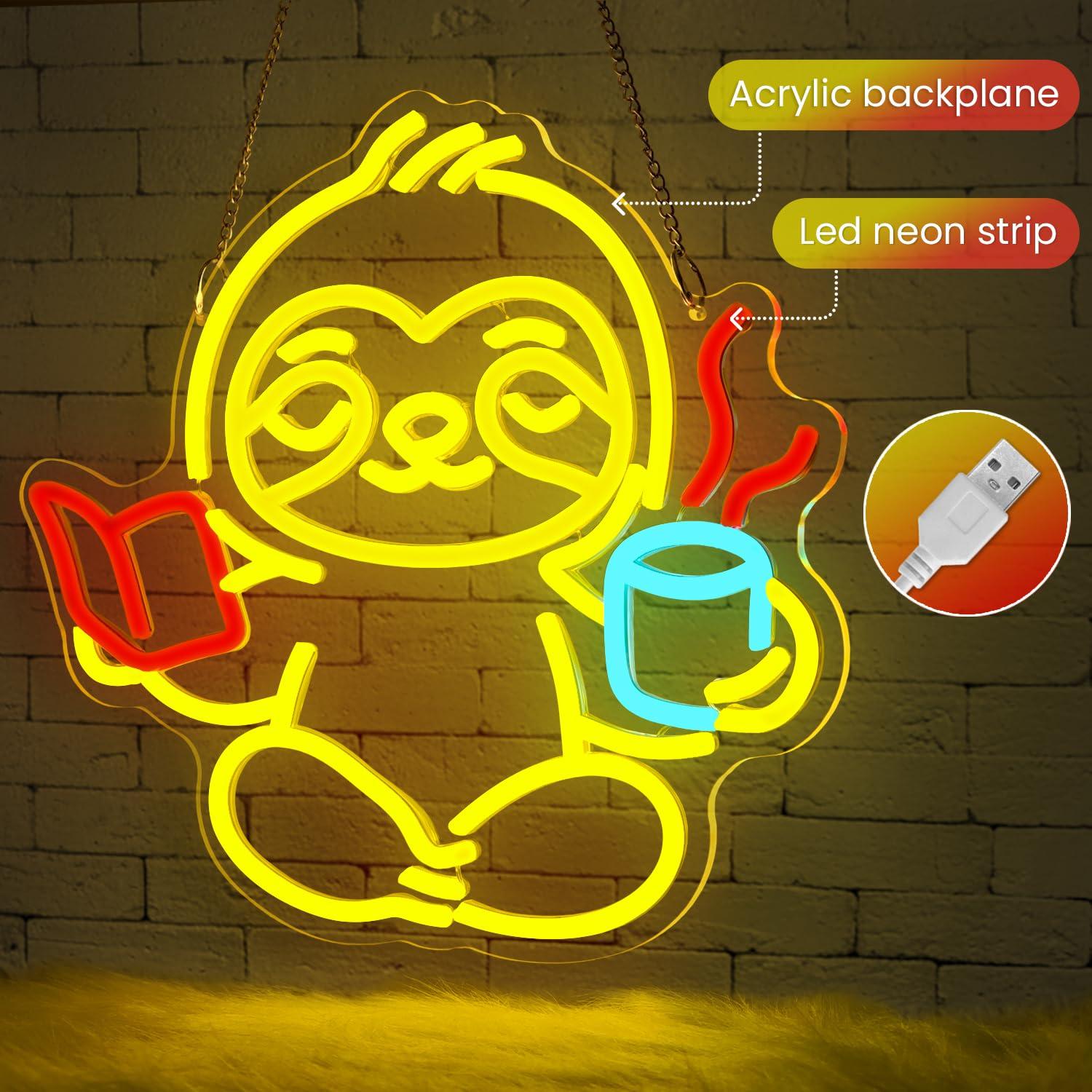 Lampe néon LED USB à intensité - Office Lighting Decor avis et prix
