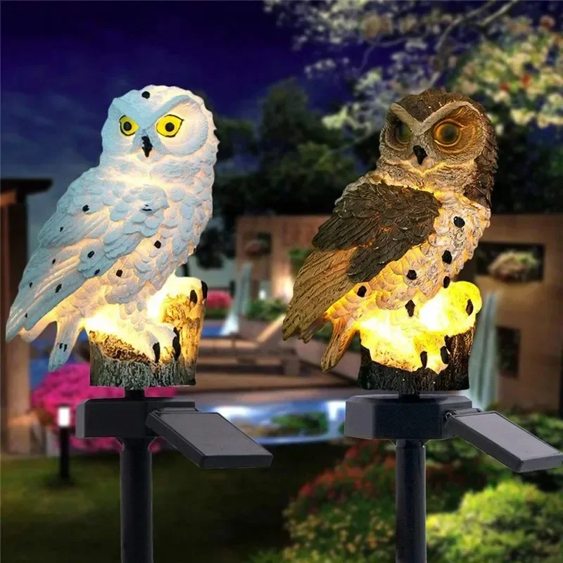 Statue de hibou solaire, lumiè - Lighting Decor Ideas avis et prix