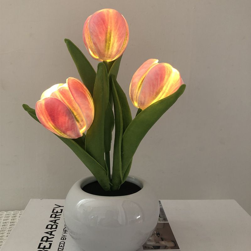 Lampe LED Tulipe, Simulation d - Ambient Lighting Decor For Room avis et prix
