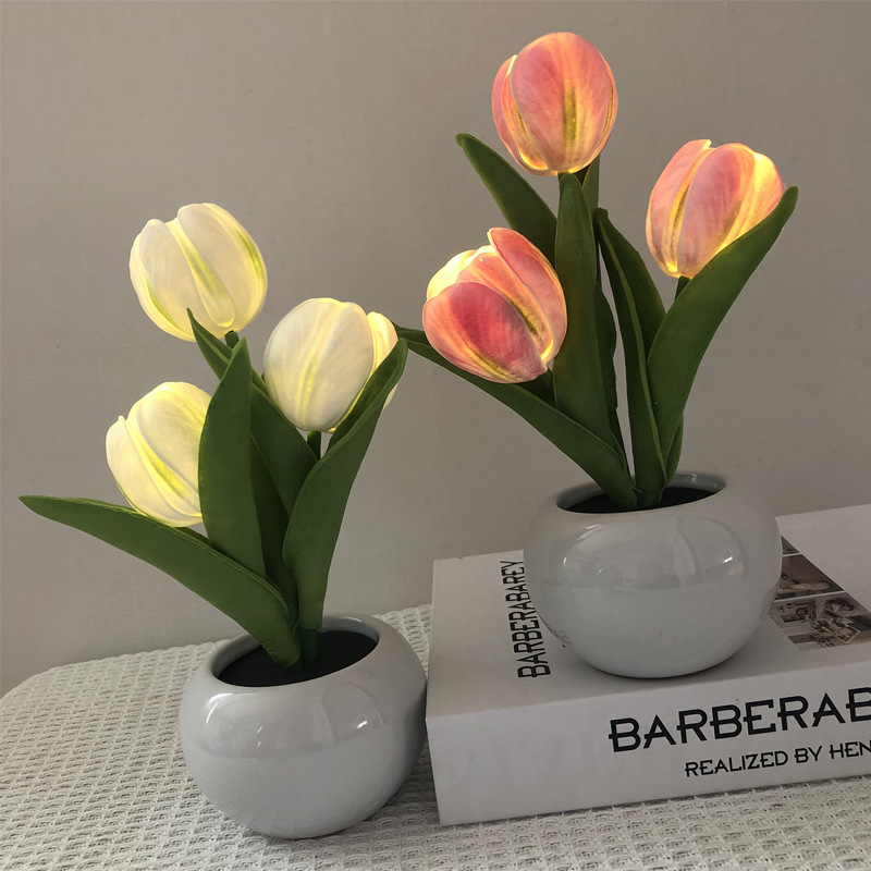 Lampe LED Tulipe, Simulation d - Ambient Lighting Decor For Room avis et prix