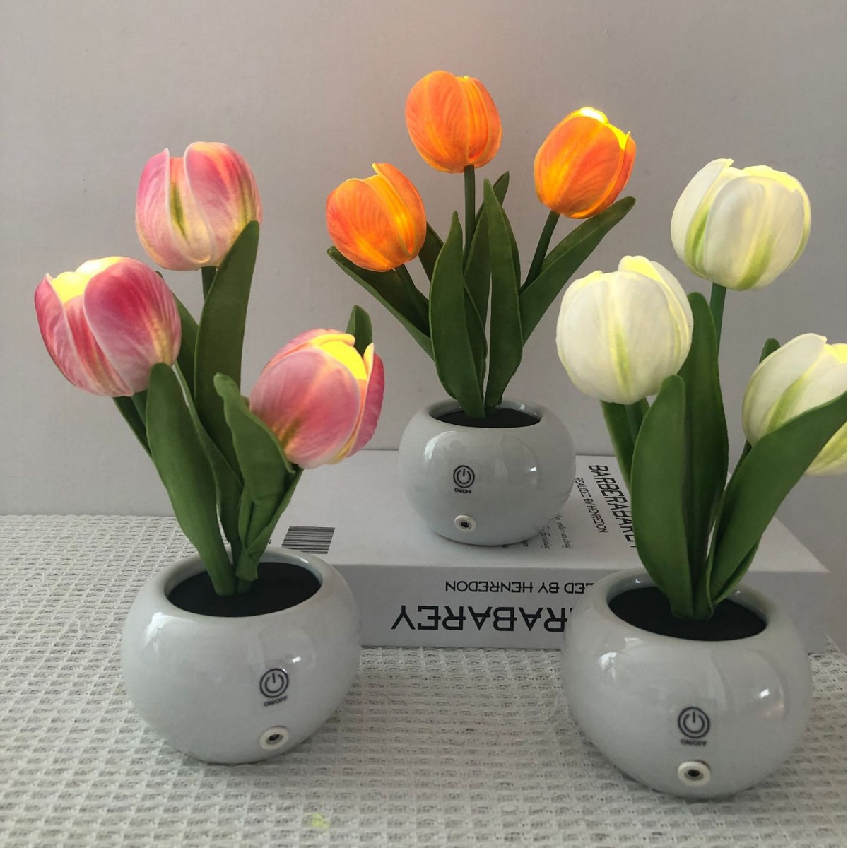 Lampe LED Tulipe, Simulation d - Ambient Lighting Decor For Room avis et prix