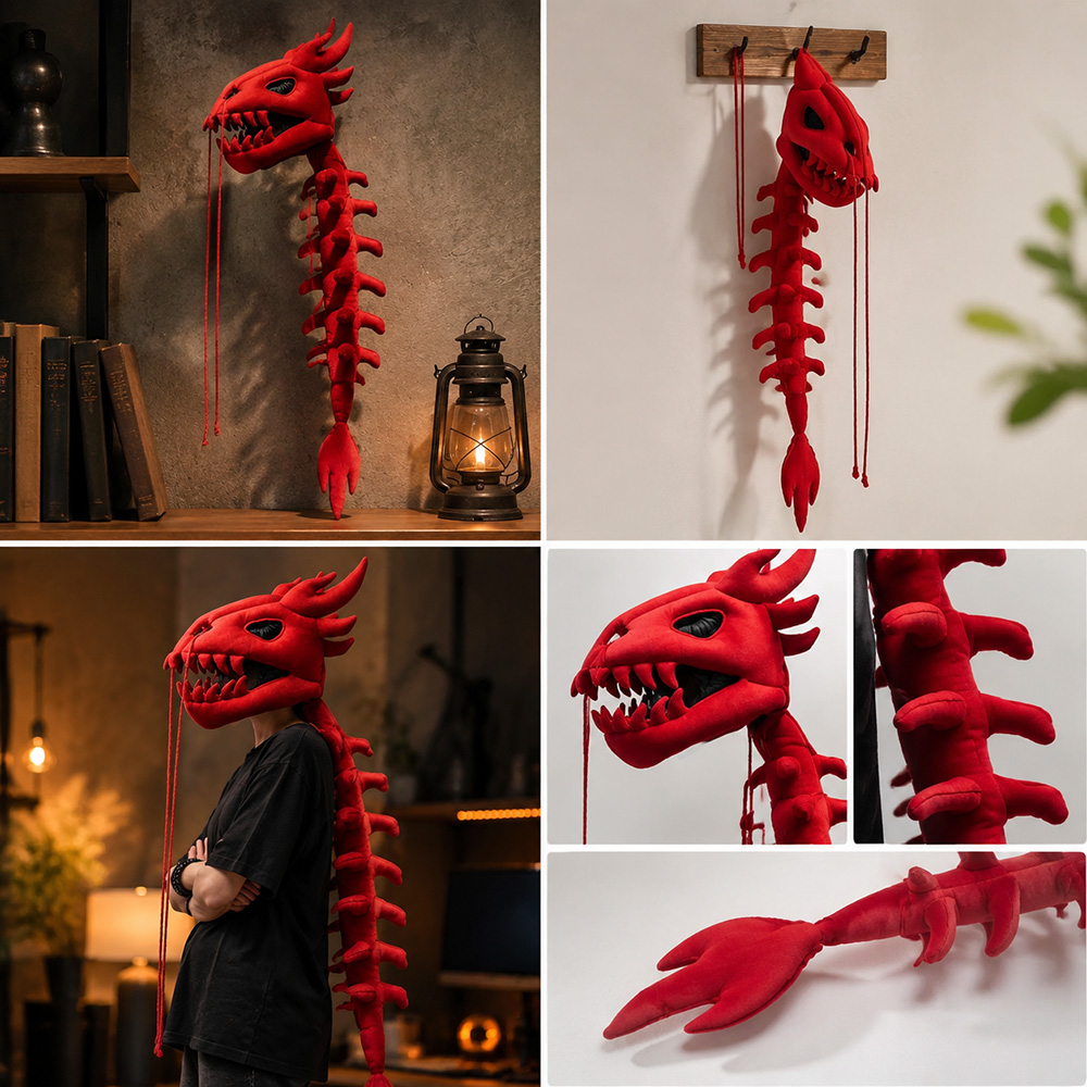 Masque de tête de dinosaure en - Lighting Design Decor avis et prix