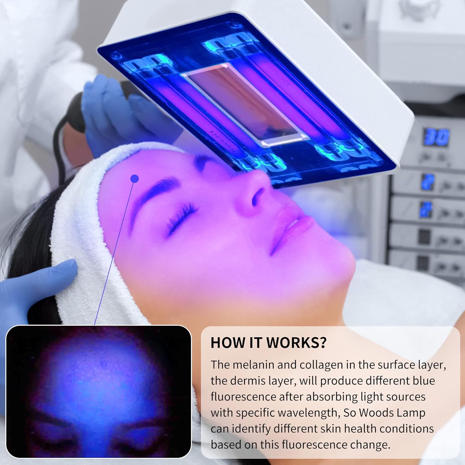 Analyseur de peau de lampe en  - Lighting Jockey avis et prix