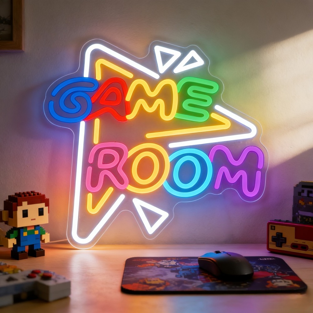 Enseigne néon LED pour salle d - Bedroom Lighting Decor Ideas avis et prix