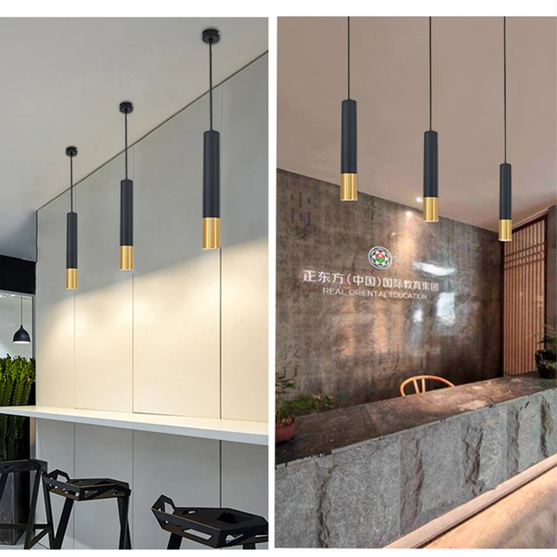 Lustre moderne à tube LED long - Lighting Decor Company avis et prix