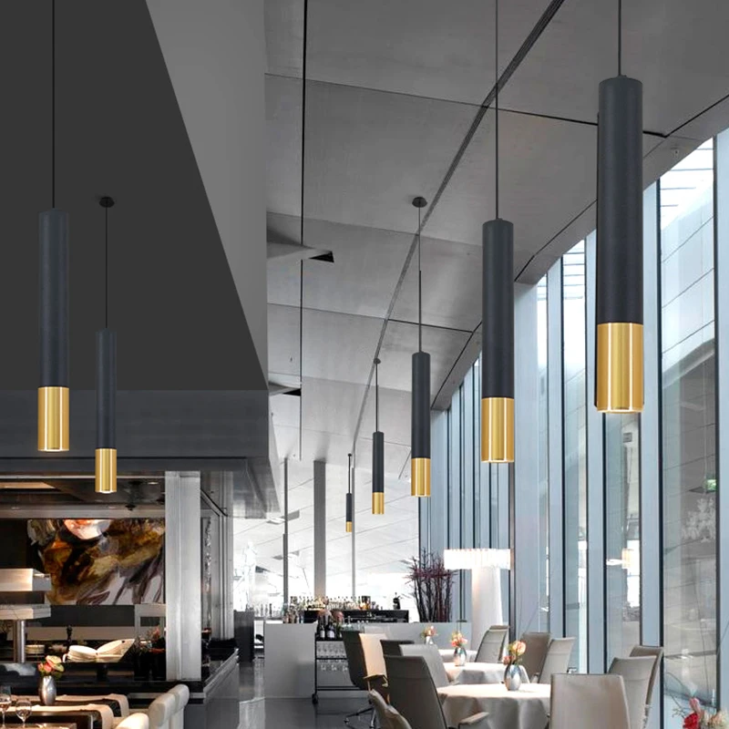 Lustre moderne à tube LED long - Lighting Decor Company avis et prix