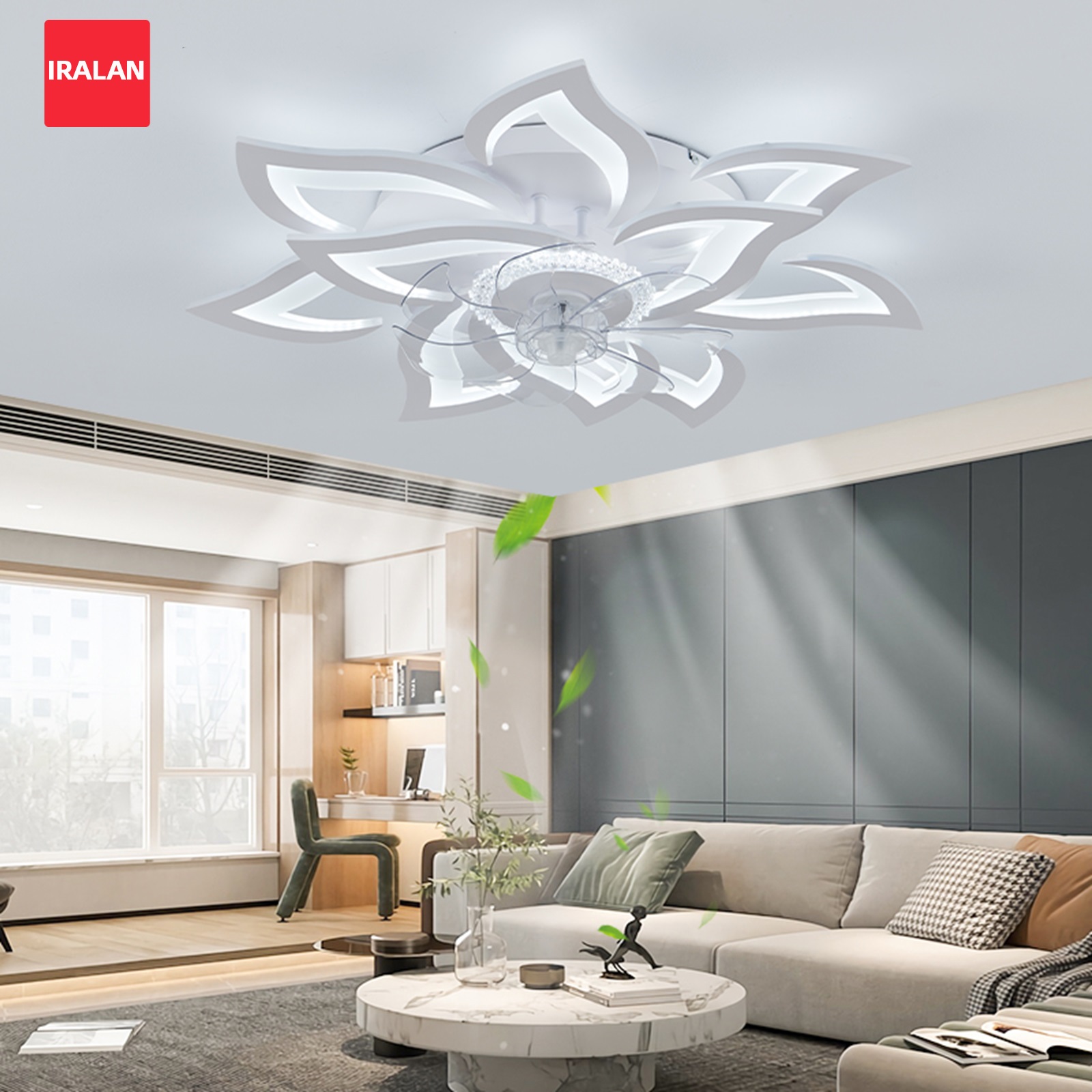 Ventilateur de plafond à fleur - Decor Lighting Fans avis et prix